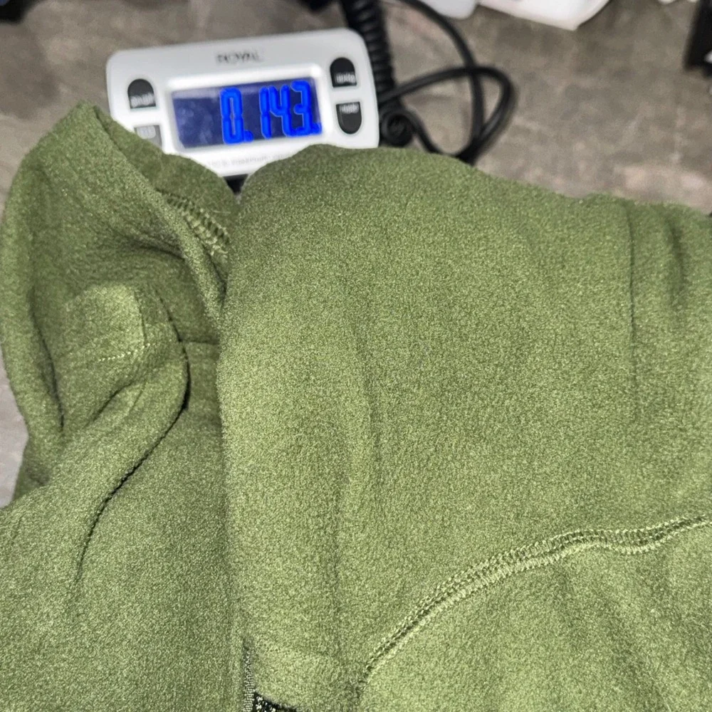 The North Face TKA Glacier Full-Zip Fleece Mens M Green A9DQ Excellent‎ Zip-In